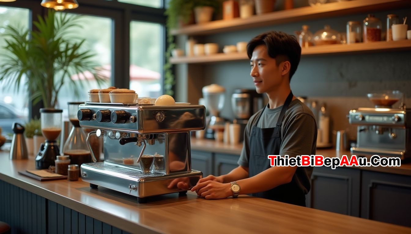 Hướng Dẫn Quy Trình Backflush Máy Pha Cà Phê Chuẩn Barista 1 Hướng Dẫn Quy Trình Backflush Máy Pha Cà Phê Chuẩn Barista