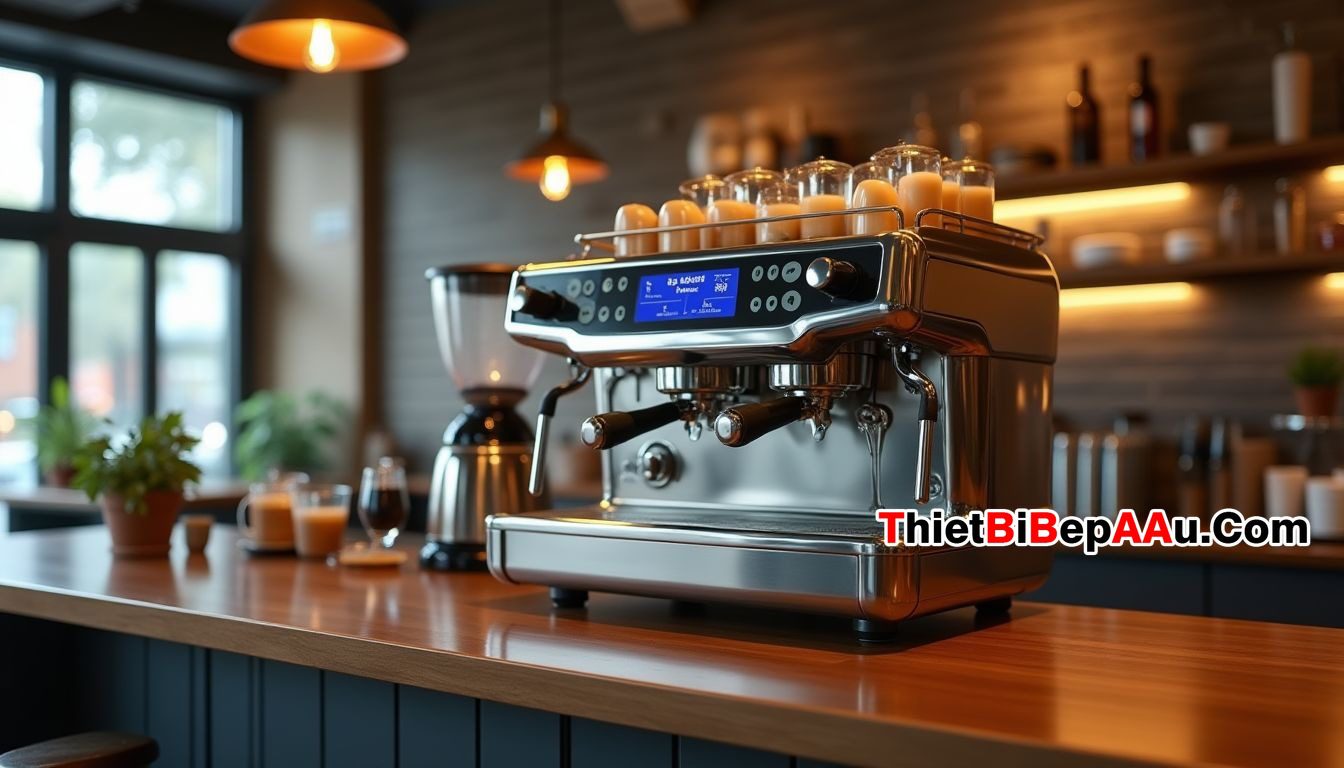 Màn Hình LCD Breville 878: Giải Pháp Tiết Kiệm Thời Gian Pha Chế