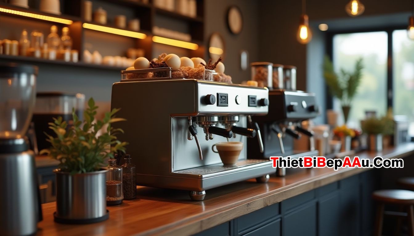 So sánh máy đánh sữa Welhome và vòi hơi của máy pha cà phê chuyên nghiệp
