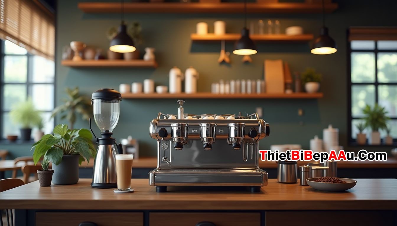 So sánh máy đánh sữa Welhome và vòi hơi của máy pha cà phê chuyên nghiệp
