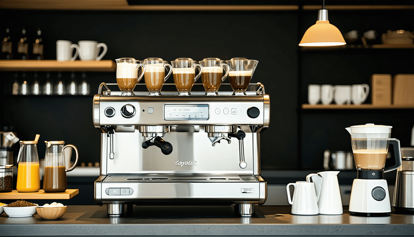 Máy Pha Cà Phê Gia Đình: Dung Tích Nào Phù Hợp Cho 4-6 Người?