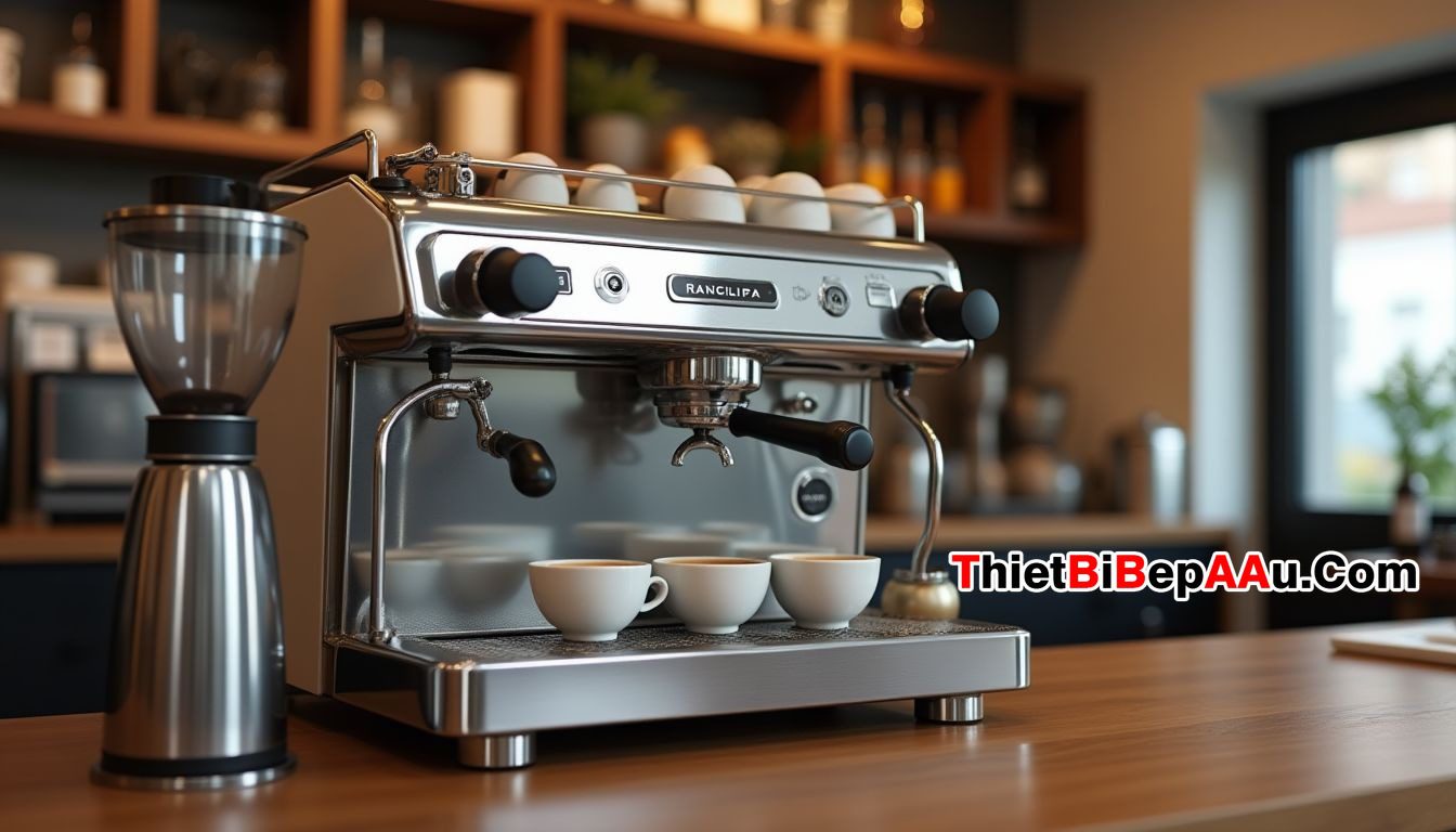 Hướng Dẫn Vệ Sinh Tự Động Cho Máy Pha Rancilio Classe 5 USB A2