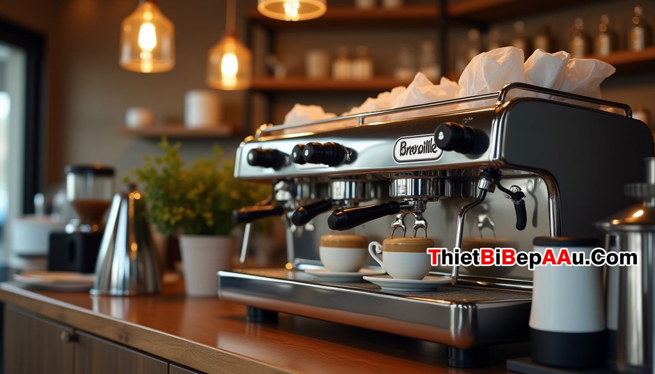 Mua Máy Breville 878 Trả Góp 0% - Giải Pháp Hoàn Hảo Cho Người Yêu Cà Phê
