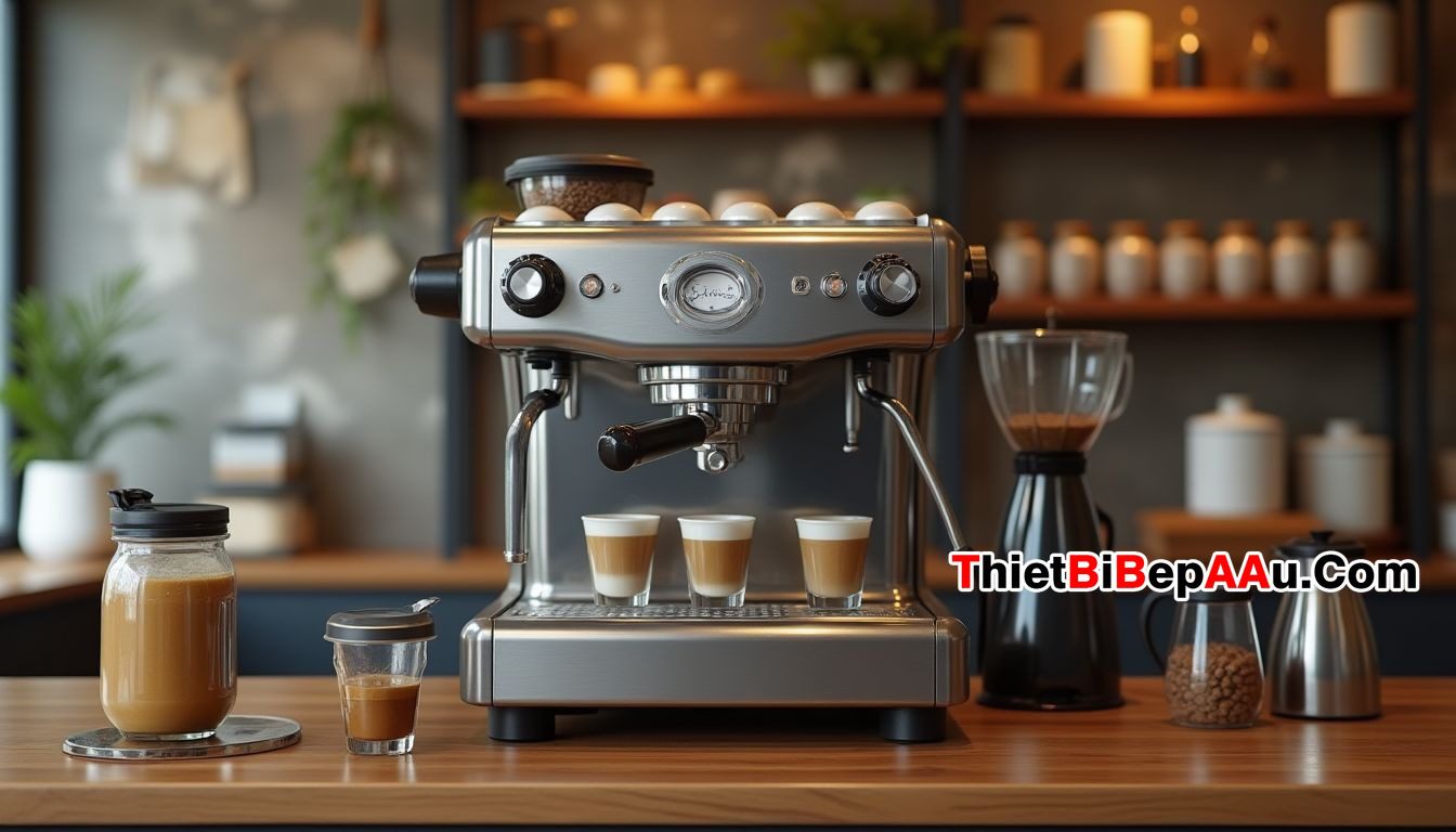 Hướng Dẫn Xử Lý Máy Pha Tự Động Bị Kẹt Bã Cà Phê