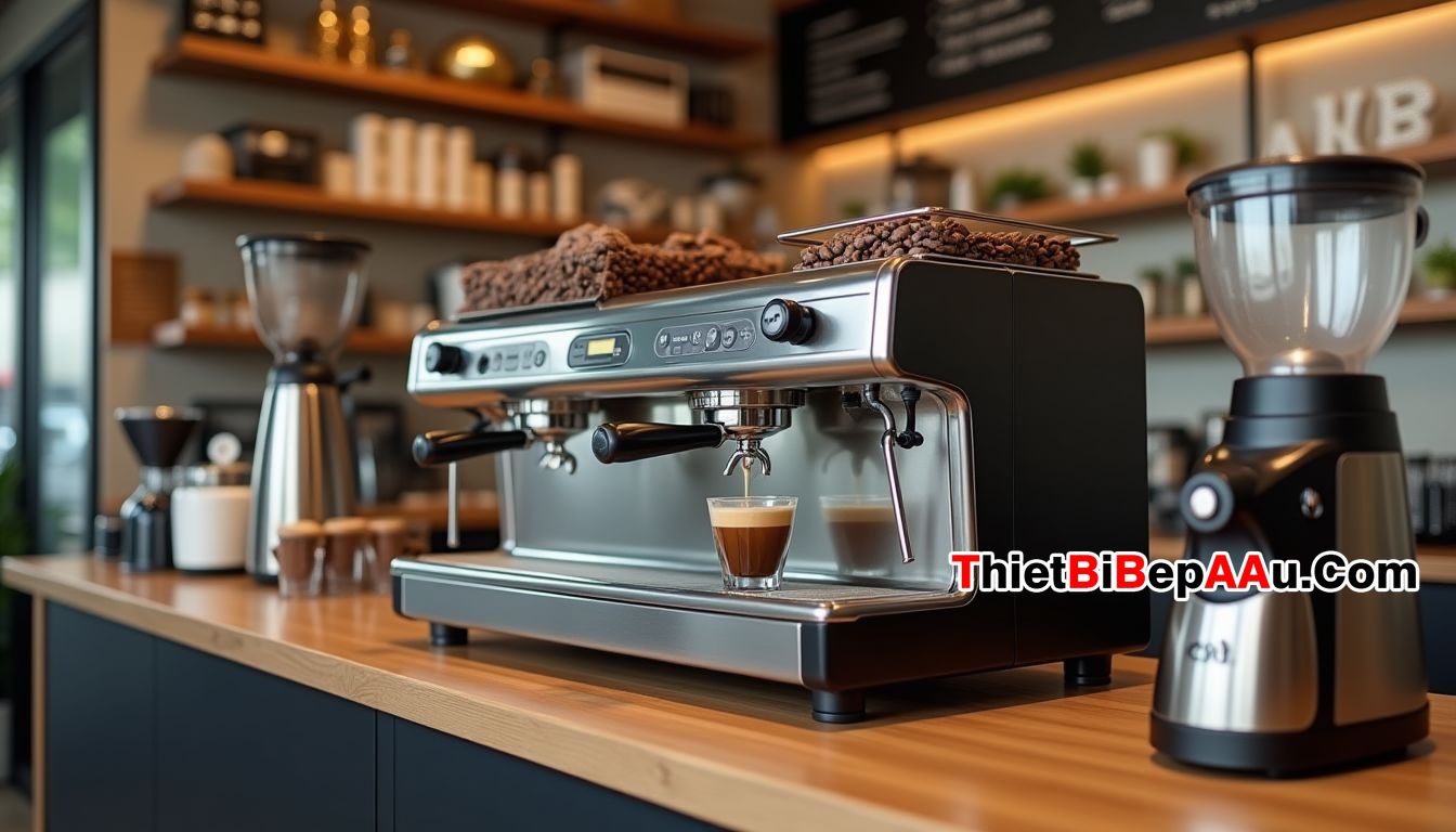 Hướng Dẫn Vệ Sinh Cối Xay Tích Hợp Máy Pha Tự Động Carimali CA250