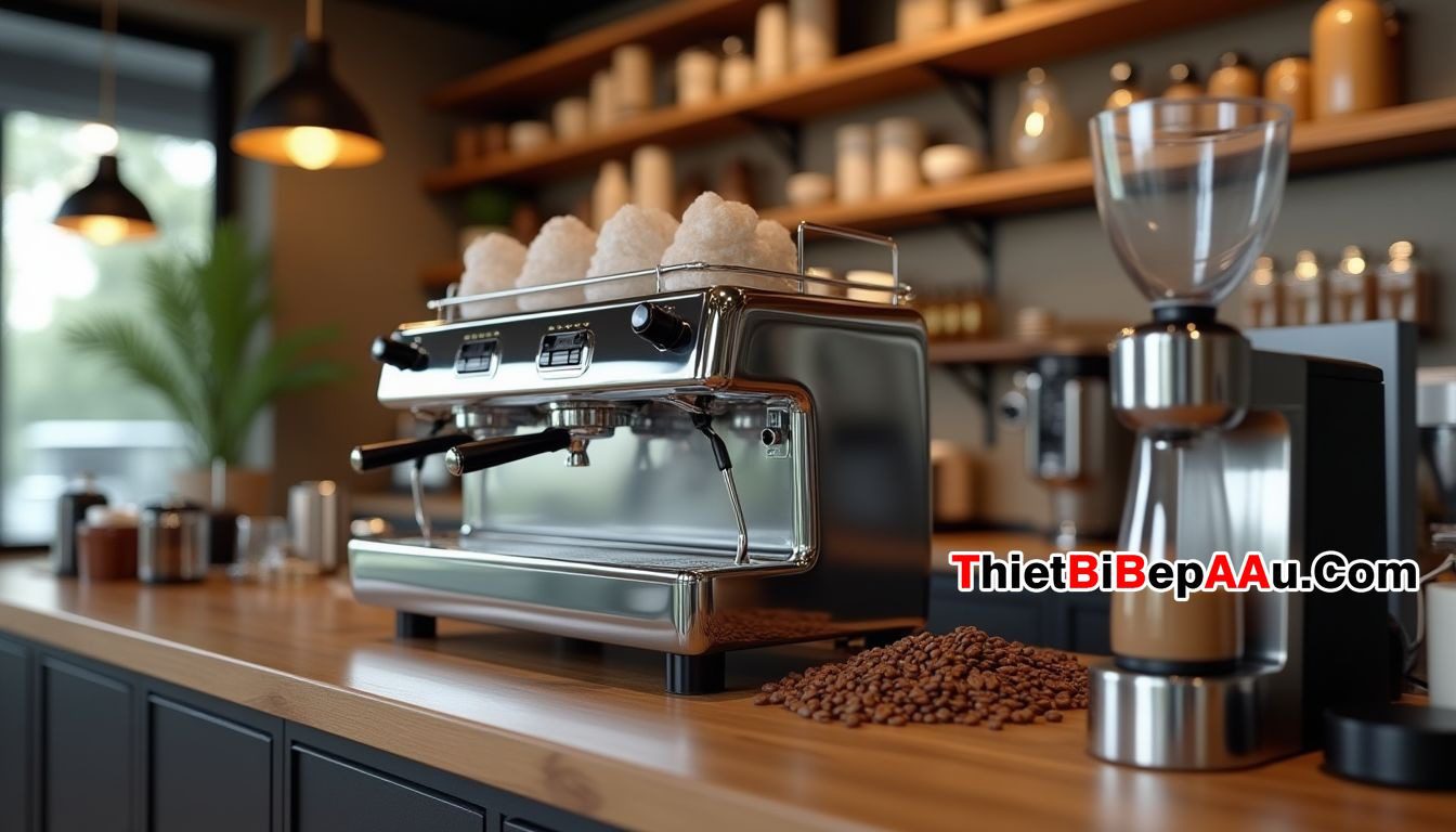 Lựa Chọn Dụng Cụ Vệ Sinh Máy Pha: Review Bàn Chải Group và Bột Vệ Sinh Chuyên Dụng