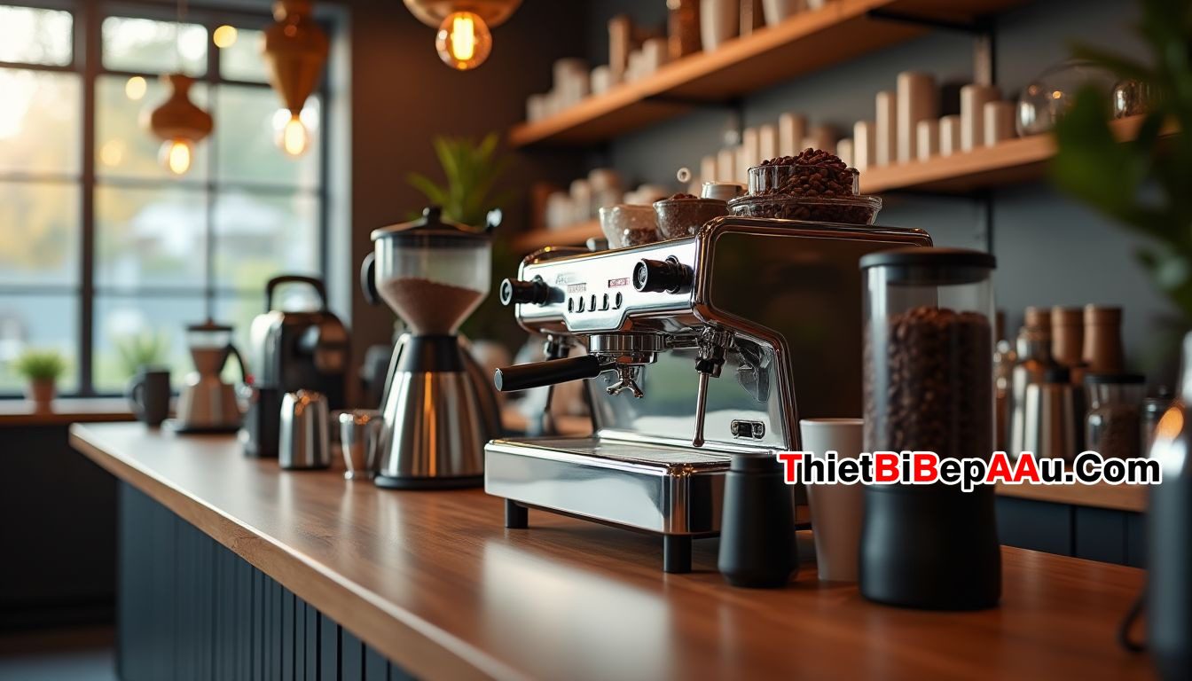 Hướng Dẫn Xử Lý Máy Pha Tự Động Bị Kẹt Bã Cà Phê