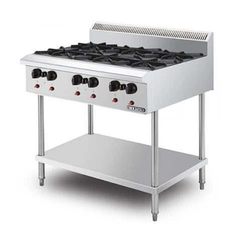 Bếp Âu 6 Họng Berjaya OB6FS-17 Chân Cao 2 Bếp Âu 6 Họng Berjaya OB6FS-17 Chân Cao