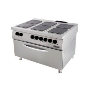 Bếp âu 6 họng có lò nướng Ozti OSOEF 12090 S