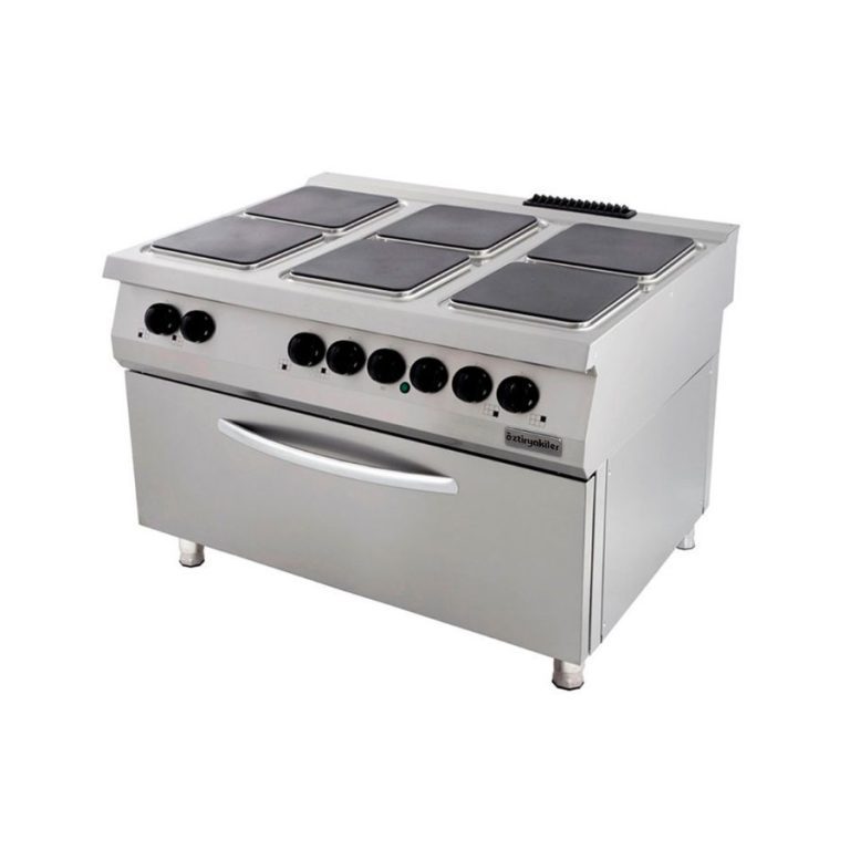 Bếp âu 6 họng có lò nướng Ozti OSOEF 12090 S 2 Bếp âu 6 họng có lò nướng Ozti OSOEF 12090 S