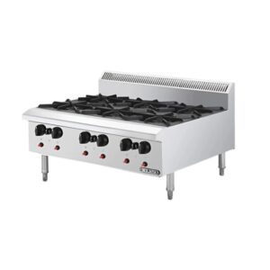 Bếp âu 6 họng dùng gas Berjaya OB6-17