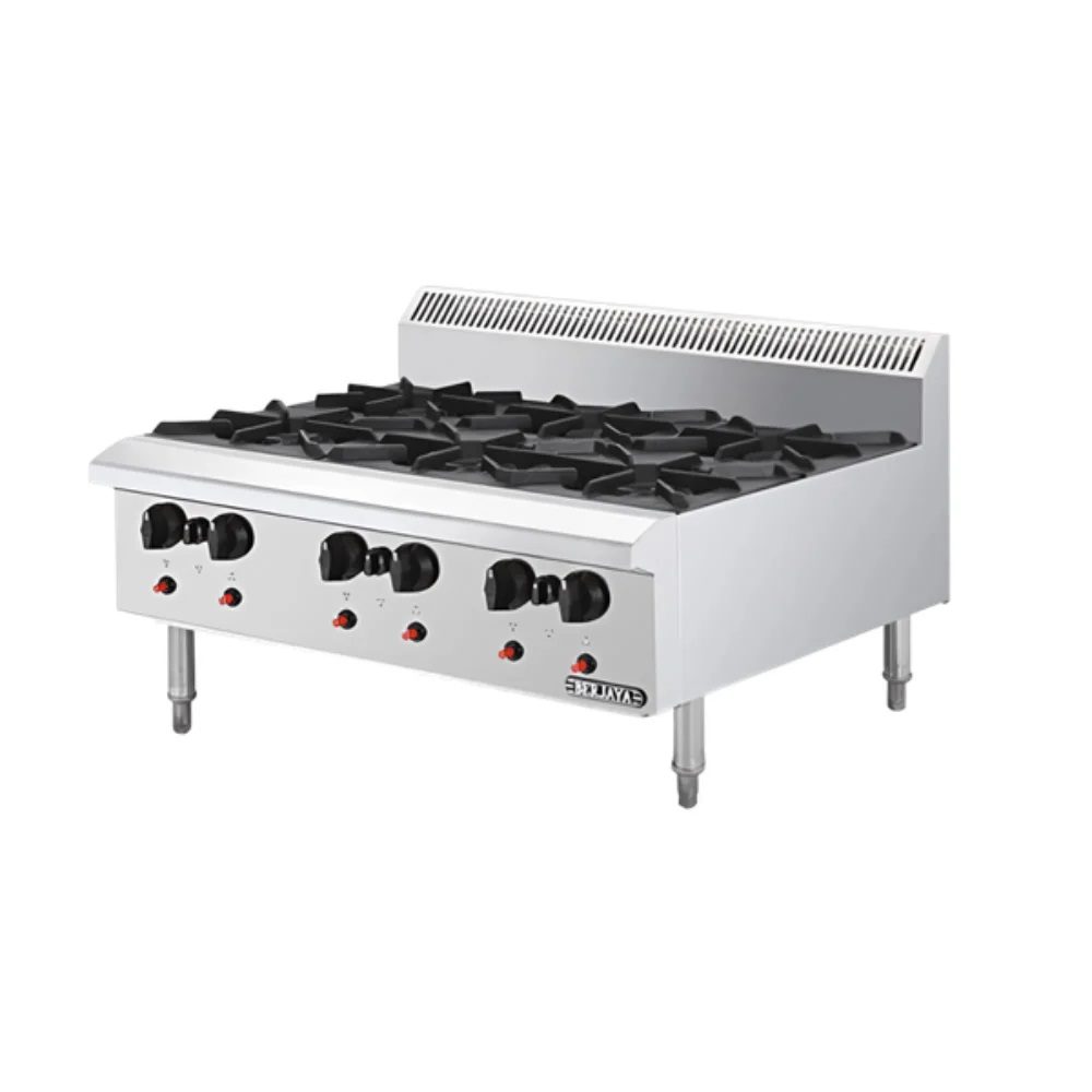 Bếp âu 6 họng dùng gas Berjaya OB6-17 2 Bếp âu 6 họng dùng gas Berjaya OB6-17