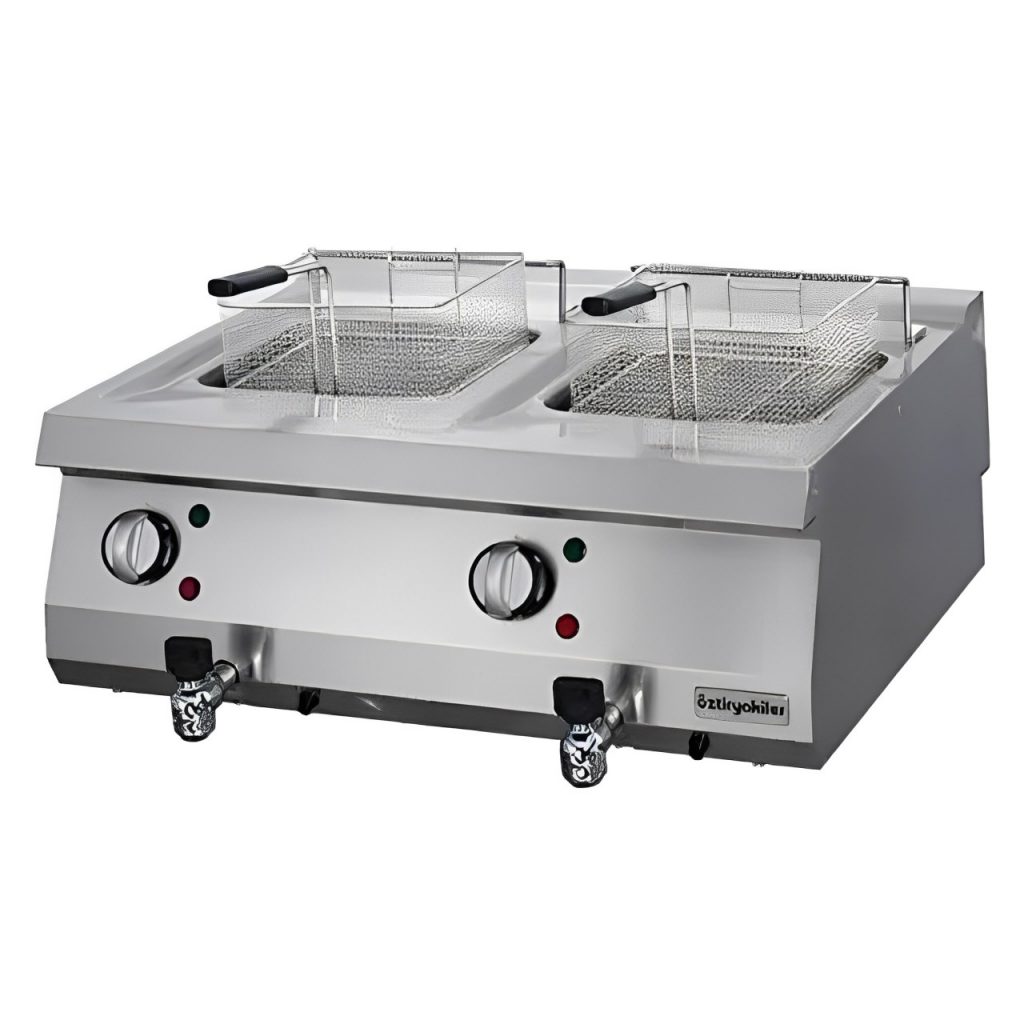 Bếp chiên nhúng đôi dùng điện Ozti OFEI 8070 2 Bếp chiên nhúng đôi dùng điện Ozti OFEI 8070