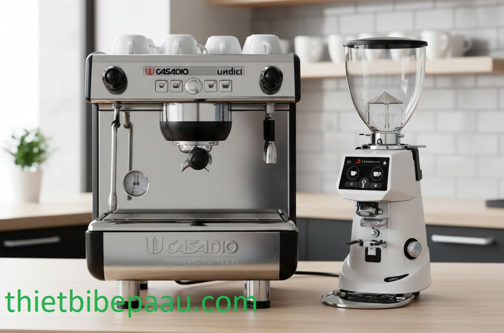 Combo máy pha cà phê Casadio Undici A1 Group + Máy xay cà phê Fiorenzato F64E version 2 So sánh máy pha cà phê Wega Lunna 1 Group và máy pha cà phê Casadio Undici A1 1 Group