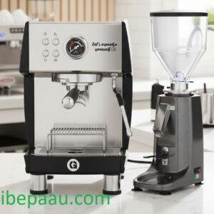Combo Máy pha cà phê Gemilai CRM 3200B Lite + Máy xay Gemilai CRM 020 So sánh máy pha cà phê Gemilai CRM3200B và Milesto EM19