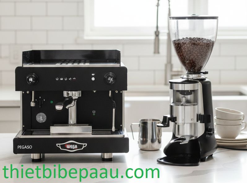 Combo Máy Pha Cà Phê Wega Pegaso 1 Group Và Máy Xay Cà Phê Gemilai HC600 4 Combo Máy Pha Cà Phê Wega Pegaso 1 Group Và Máy Xay Cà Phê Gemilai HC600