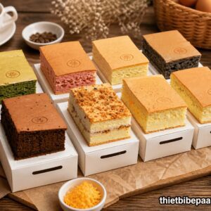 Khóa Học Làm Bánh Bông Lan Castella