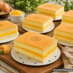 Khóa Học Làm Bánh Bông Lan Castella