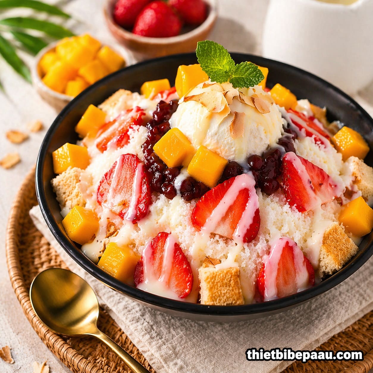 Khóa học làm Pat Bingsu Hàn Quốc ngon để kinh doanh 10 Khóa học làm Pat Bingsu Hàn Quốc ngon để kinh doanh