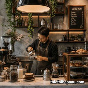 Khóa học pha chế cà phê Barista cơ bản