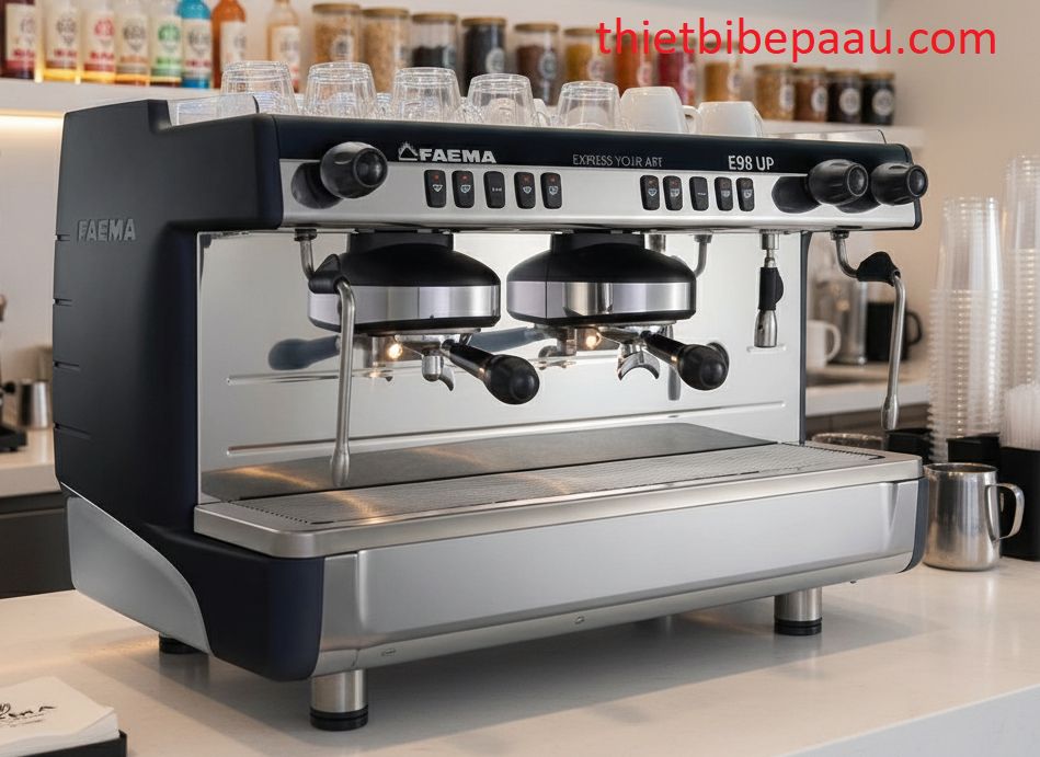 So sánh máy pha cà phê Expobar vs Faema - Máy nào phù hợp cho bạn? 9 Máy pha cà phê Faema E98 UP AUTO 2 group So sánh máy pha cà phê Expobar vs Faema