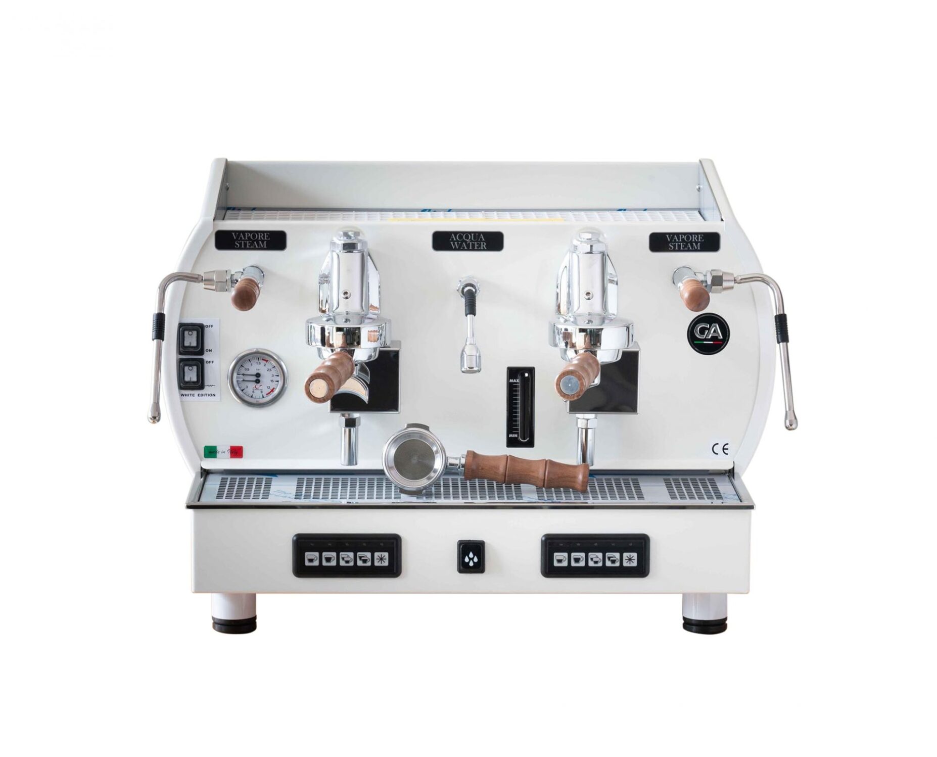 Máy Pha Cà Phê La Nuova Era Altea Limited Wood All White 2 Group Chính Hãng 5 Máy pha cà phê La Nuova Era Altea Limited Wood All White 2 Group