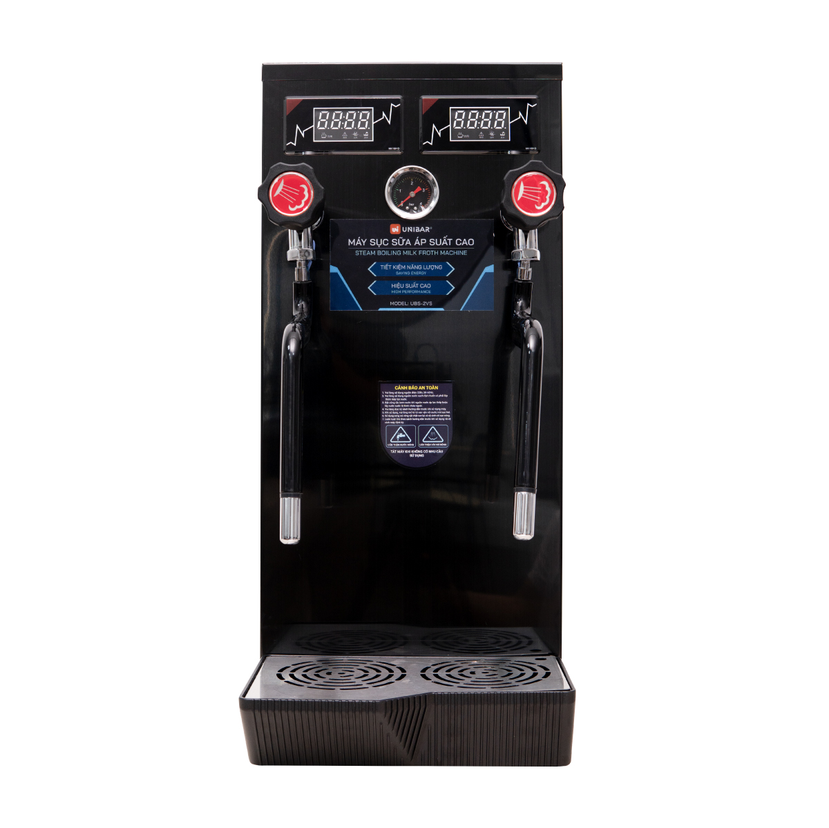 Máy sục sữa áp suất cao UNIBAR UBS 2VS 2 Máy sục sữa áp suất cao UNIBAR UBS 2VS