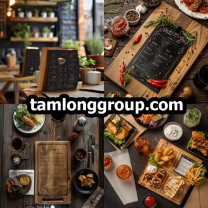 Setup menu quán trà sữa chuyên nghiệp